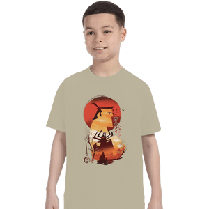 Shirts T-Shirts, Youth / XL / Sand Samurai Jack Sumi-e