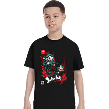 Load image into Gallery viewer, Daily_Deal_Shirts T-Shirts, Youth / XS / Black John Ink
