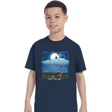 Load image into Gallery viewer, Shirts T-Shirts, Youth / XS / Navy Above The Clouds
