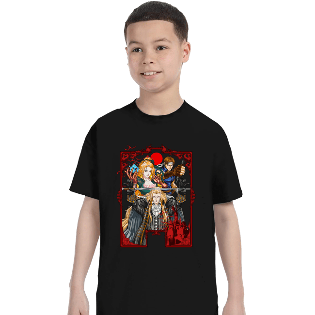 Daily_Deal_Shirts T-Shirts, Youth / XS / Black Enter The Vampire