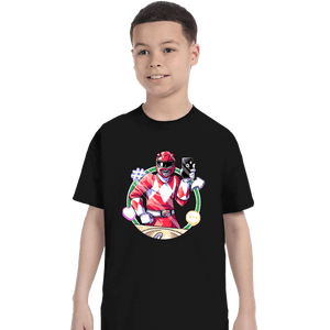 Daily_Deal_Shirts T-Shirts, Youth / XS / Black Red Ranger Dance