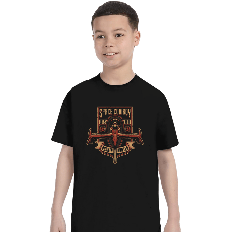 Shirts T-Shirts, Youth / XL / Black Just a Humble Bounty Hunter