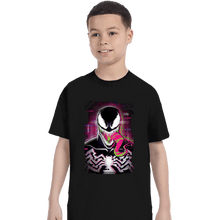 Load image into Gallery viewer, Daily_Deal_Shirts T-Shirts, Youth / XS / Black Glitch Venom
