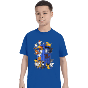 Secret_Shirts T-Shirts, Youth / XS / Royal Blue Dogs Who