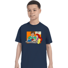 Load image into Gallery viewer, Daily_Deal_Shirts T-Shirts, Youth / XS / Navy Great Reflexes
