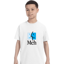 Load image into Gallery viewer, Daily_Deal_Shirts T-Shirts, Youth / XS / White Meh
