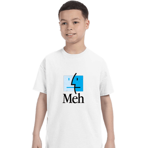 Daily_Deal_Shirts T-Shirts, Youth / XS / White Meh