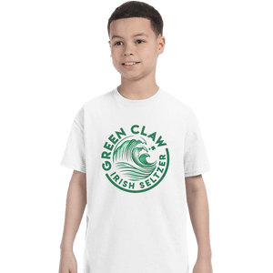 Secret_Shirts T-Shirts, Youth / XS / White Green Claw
