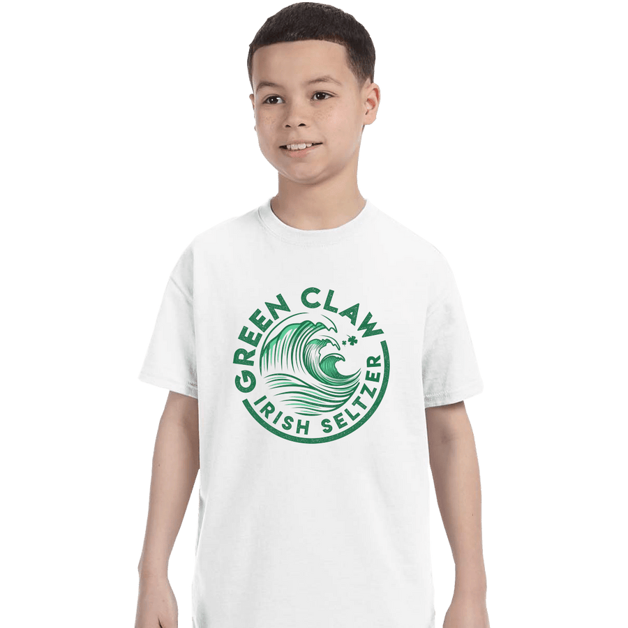 Secret_Shirts T-Shirts, Youth / XS / White Green Claw