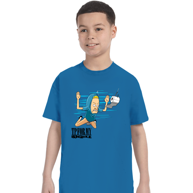 Shirts T-Shirts, Youth / XS / Sapphire Smells Like Bunghole