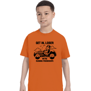 Secret_Shirts T-Shirts, Youth / XS / Orange Uncle Pennybags