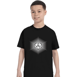 Shirts T-Shirts, Youth / XS / Black Shining Dice