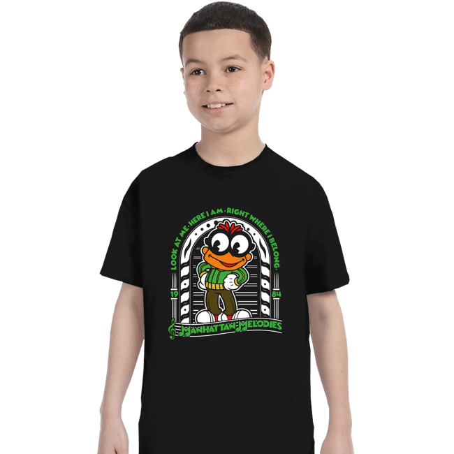 Shirts T-Shirts, Youth / XS / Black Scooter Melodies