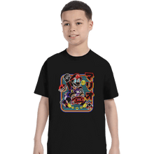 Load image into Gallery viewer, Daily_Deal_Shirts T-Shirts, Youth / XS / Black Neon Kart
