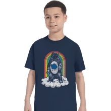 Load image into Gallery viewer, Daily_Deal_Shirts T-Shirts, Youth / XS / Navy Real Grumpy Bear
