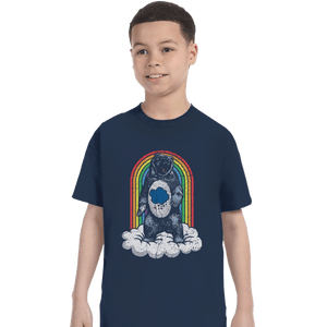 Daily_Deal_Shirts T-Shirts, Youth / XS / Navy Real Grumpy Bear
