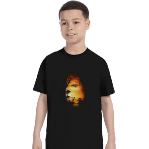 Shirts T-Shirts, Youth / XL / Black The Savannah King