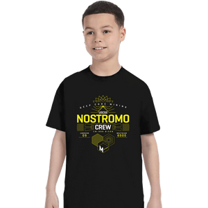 Shirts T-Shirts, Youth / XS / Black USCSS Nostromo Crew
