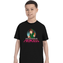Load image into Gallery viewer, Daily_Deal_Shirts T-Shirts, Youth / XS / Black Well Excuse Me Princess!
