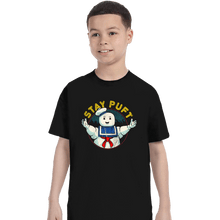 Load image into Gallery viewer, Shirts T-Shirts, Youth / XS / Black Stay Puft
