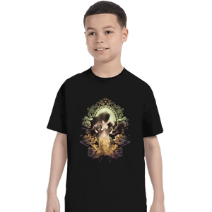 Secret_Shirts T-Shirts, Youth / XS / Black Enchanted Rose