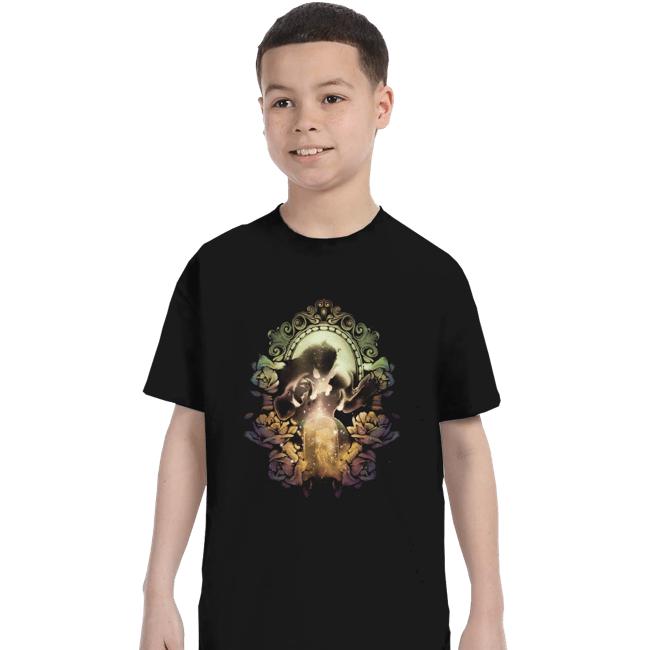 Secret_Shirts T-Shirts, Youth / XS / Black Enchanted Rose