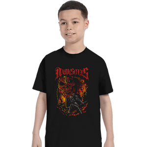 Shirts T-Shirts, Youth / XL / Black Metal Dark Souls