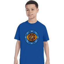 Load image into Gallery viewer, Shirts T-Shirts, Youth / XS / Royal Blue Master Of Time
