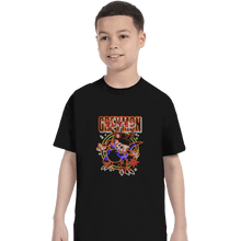 Load image into Gallery viewer, Shirts T-Shirts, Youth / XS / Black Neon Greymon
