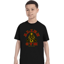 Load image into Gallery viewer, Daily_Deal_Shirts T-Shirts, Youth / XS / Black Alien Gym
