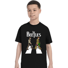 Load image into Gallery viewer, Shirts T-Shirts, Youth / XS / Black The Beetles
