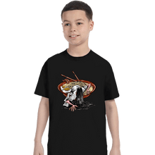 Load image into Gallery viewer, Secret_Shirts T-Shirts, Youth / XS / Black Scary Bowl
