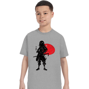 Shirts T-Shirts, Youth / XS / Sports Grey Crimson Demon Slime