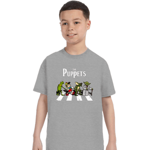 Daily_Deal_Shirts T-Shirts, Youth / XS / Sports Grey The Puppets