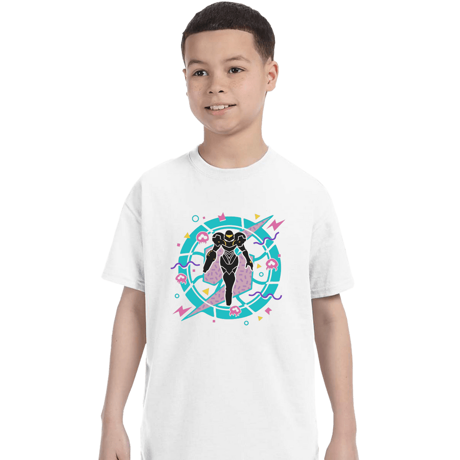 Shirts T-Shirts, Youth / XL / White 90's Samus