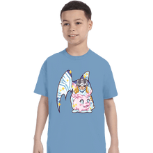 Load image into Gallery viewer, Shirts T-Shirts, Youth / XS / Powder Blue Magical Silhouettes - Patamon
