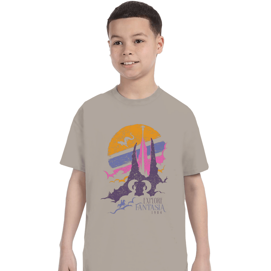 Shirts T-Shirts, Youth / XL / Sand Explore Fantasia