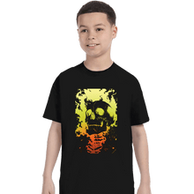 Load image into Gallery viewer, Shirts T-Shirts, Youth / XS / Black Riding Ghost
