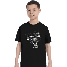 Load image into Gallery viewer, Secret_Shirts T-Shirts, Youth / XS / Black Johnny
