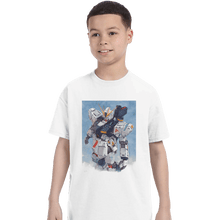 Load image into Gallery viewer, Shirts T-Shirts, Youth / XS / White Nu Watercolor
