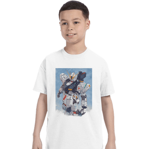 Shirts T-Shirts, Youth / XS / White Nu Watercolor