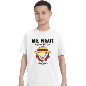 Shirts T-Shirts, Youth / XS / White The Little Mr Pirate