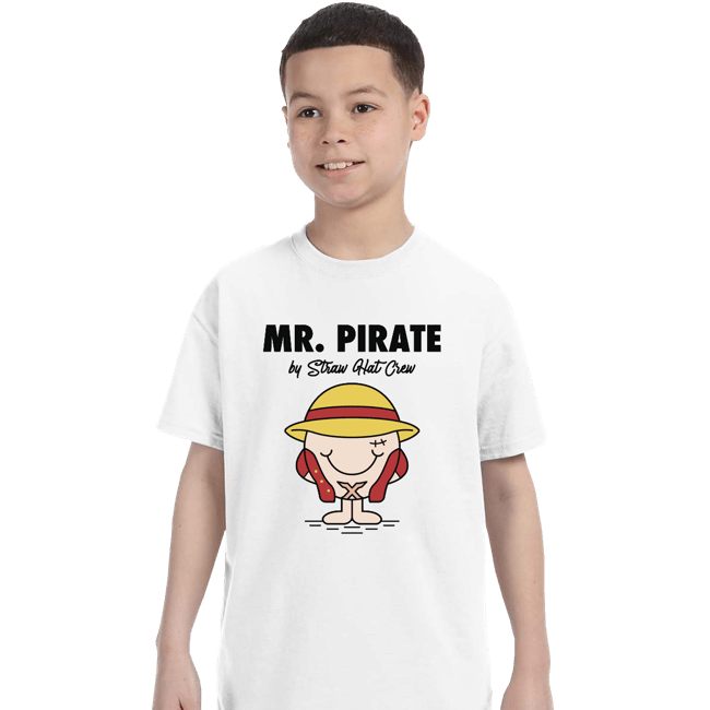 Shirts T-Shirts, Youth / XS / White The Little Mr Pirate