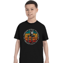 Load image into Gallery viewer, Shirts T-Shirts, Youth / XS / Black Retro AT-ST Sun
