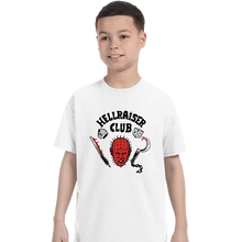 Load image into Gallery viewer, Daily_Deal_Shirts T-Shirts, Youth / XS / White Hellraiser Club

