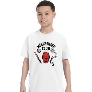 Daily_Deal_Shirts T-Shirts, Youth / XS / White Hellraiser Club