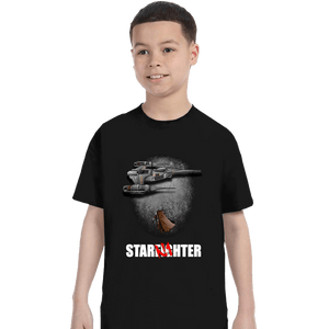 Secret_Shirts T-Shirts, Youth / XS / Black To The Starfighter!