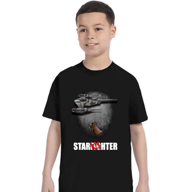 Secret_Shirts T-Shirts, Youth / XS / Black To The Starfighter!