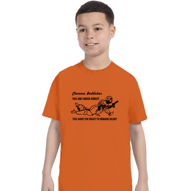 Daily_Deal_Shirts T-Shirts, Youth / XS / Orange Go Directly To Jail, Creep