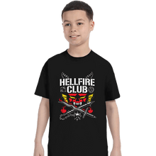 Load image into Gallery viewer, Daily_Deal_Shirts T-Shirts, Youth / XS / Black The Hellfire Club
